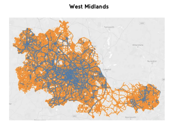 Mapping the region’s local authority assets, suitable for mobile network digital infrastructure